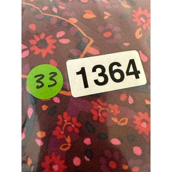 Croft & Borrow Womans Floral Top Size 4X Boho Western Peasant Beachy Hippie Work - Picture 7 of 12